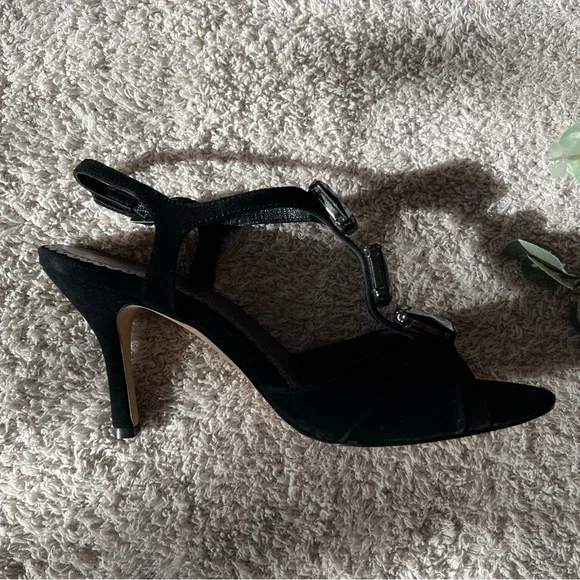 White House Black market, black heels, size 6.5 - Picture 5 of 11